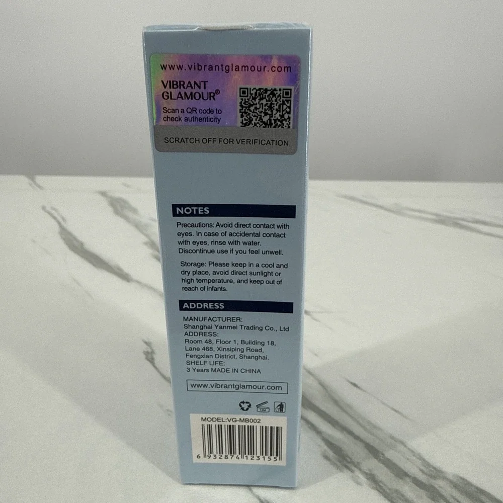 Vibrant Glamour Hyaluronic Acid Serum Moisturizer Essence EXP: 06/07/2027 Sealed